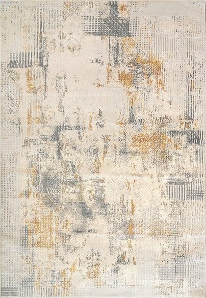 Dynamic Rugs ELIXIR 5167-897 Taupe and Grey and Navy and Gold